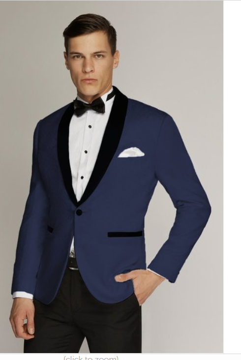 Varce Collection Navy Tuxedo - Formal Hire