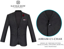 Load image into Gallery viewer, Savile Row Abram C1 Charcoal Suit