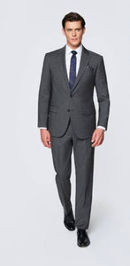 Savile Row Abram C1 Charcoal Suit