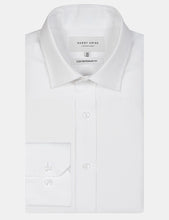 Load image into Gallery viewer, Hardy Amies White Textured Business Shirt