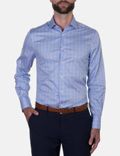 Load image into Gallery viewer, Hardy Amies Yellow Check Business Shirt (Slim Fit)