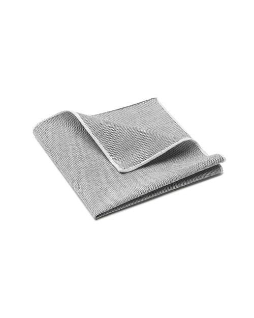 Buckle Tweed Grey Pocket Square