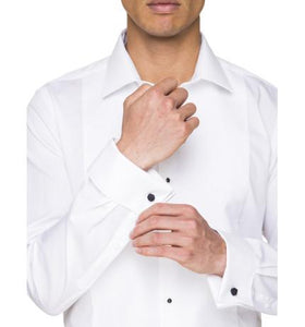 Formal Pleated Dinner Shirt - Regular Collar